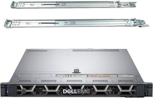 Dell R640 PowerEdge 1U Rack Server - Dual Xeon, 256GB, 7.68TB SSD (Renewed)