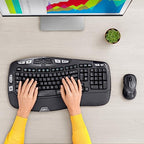 Logitech MK550 Wireless Wave Keyboard and Mouse Combo