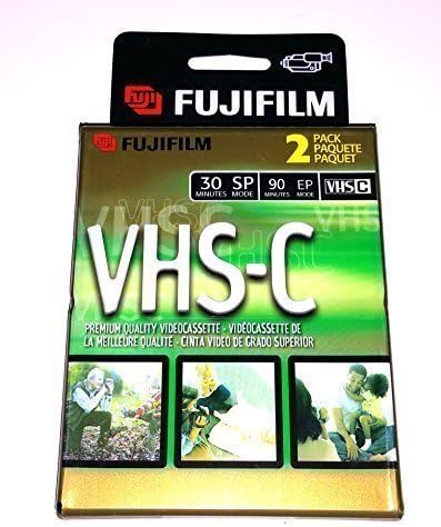 Fujifilm 4331903591 TC-30 Premium VHS-C Videocassette 2-Pack