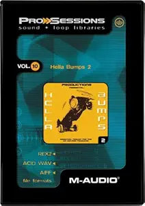 M-Audio ProSessions-Vol 10 Hella Bumps 2 Hip-Hop Samples — main product image