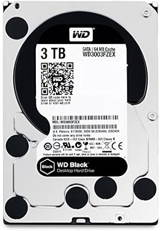Western Digital WD3003FZEX 3TB Black Performance Hard Drive