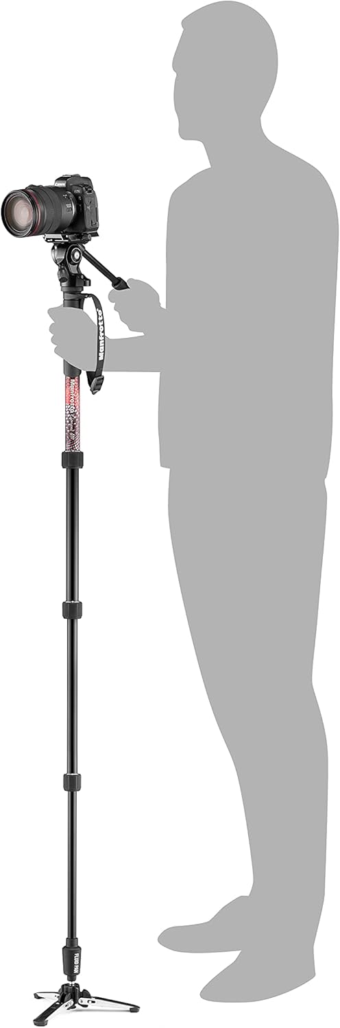 Manfrotto MVMELMIIA4LIVE Element MII Video Monopod Kit