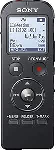 Sony ICD-UX533 Digital Voice Recorder - 4GB, Black