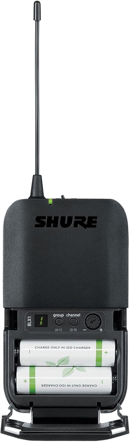 Shure BLX14-H10 Wireless Guitar Bass System H10 Band