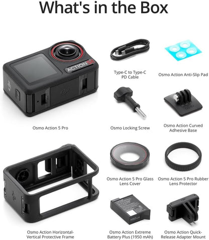 DJI E2DJIOSMOACT5PSC Osmo Action 5 Pro Camera Bundle