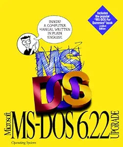 Microsoft 147-095V622 MS-DOS 6.22 Upgrade (Old Version)