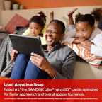 SanDisk Ultra microSD UHS-I Memory Card with A1 App Speed