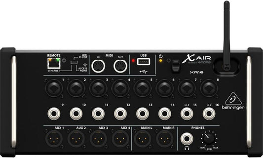 Behringer XR16 X Air Digital Mixer iPad Android