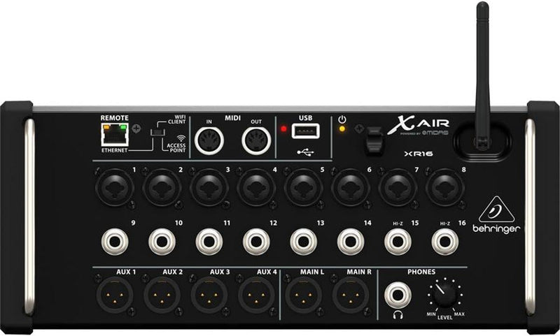 Behringer XR16 X Air Digital Mixer iPad Android — main product image