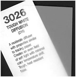 Rosco 3026 Cinegel Tough White Diffusion Sheet (20x24)