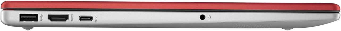 HP 15-FD0083WM: AI-Powered Laptop Bundle (Red)