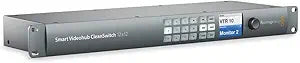 Blackmagic Design VHUBSMTCS6G1212 Smart Videohub CleanSwitch 12x12 6G-SDI