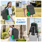 LVVIL PS5 Console Zip-Open Travel Backpack Carrying Case