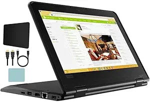 Lenovo Yoga-11e Celeron Touch Laptop, 4GB RAM, 128GB SSD