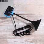 POPETPOP Plug-and-Play USB Webcam with Flexible Gooseneck