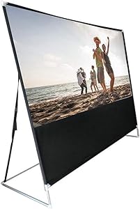 RCA CURRPJ123 100" Indoor Outdoor Portable Projector Screen