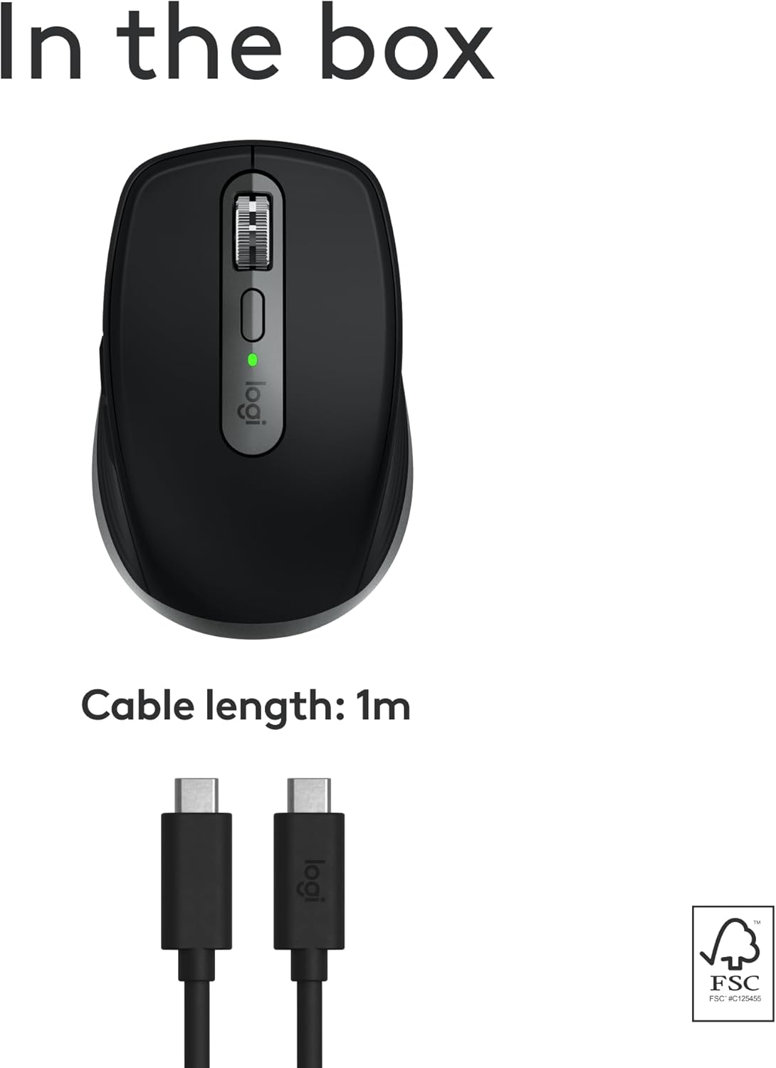 Logitech 910-006945 MX Anywhere 3S for Mac Bluetooth Mouse