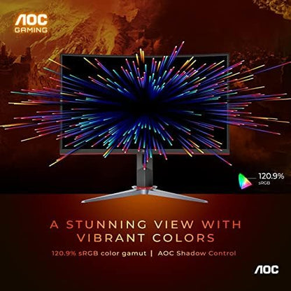 AOC CQ32G2S 32" 165Hz Curved QHD Gaming Monitor