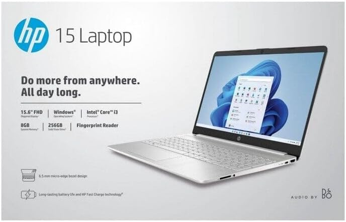 HP HP Notebook i3 15.6" FHD Laptop