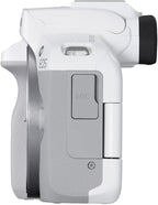Canon 5812C002 EOS R50 White Mirrorless Vlogging Camera (Body Only)
