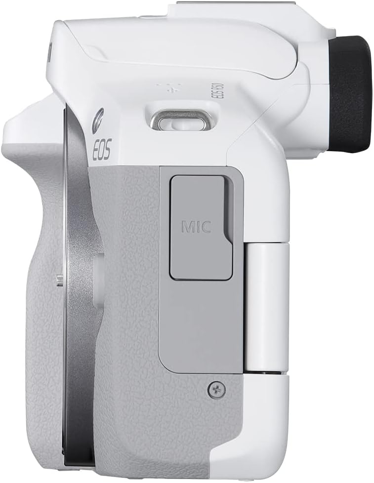 Canon 5812C002 EOS R50 White Mirrorless Vlogging Camera (Body Only)