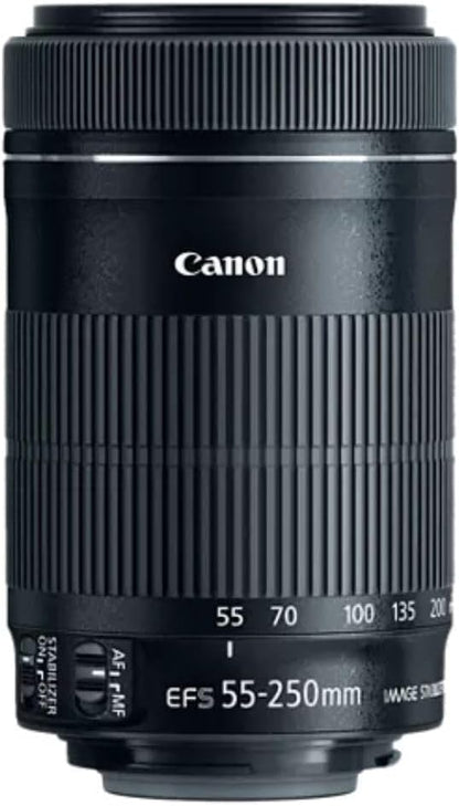 Canon 8546B002 EF-S 55-250mm f/4-5.6 IS STM Lens Renewed