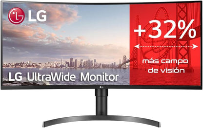 LG 35WN65C-B 35" Curved UltraWide QHD HDR FreeSync Monitor