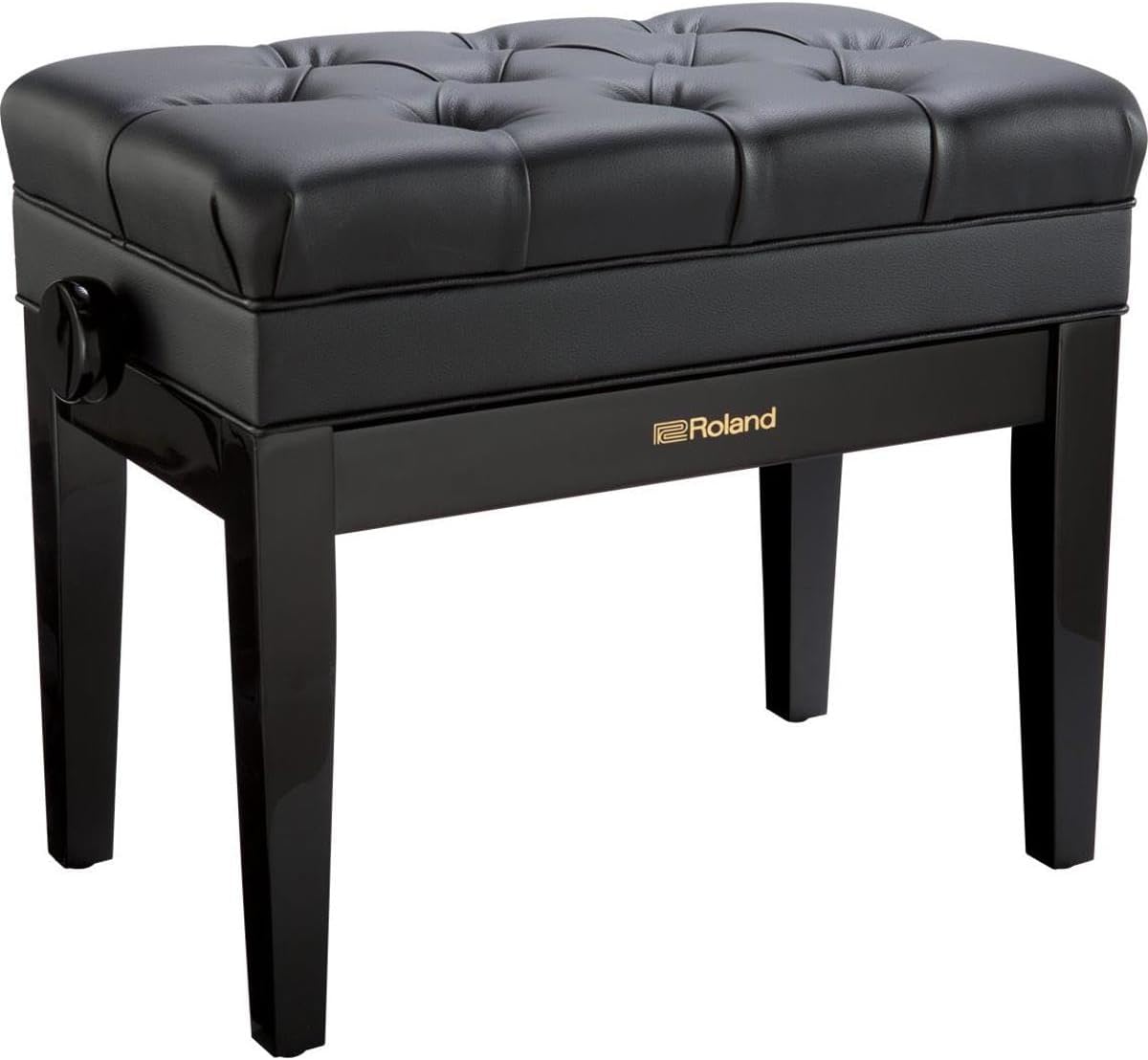 Roland RPB-500PE Adjustable Piano Bench - Polished Ebony