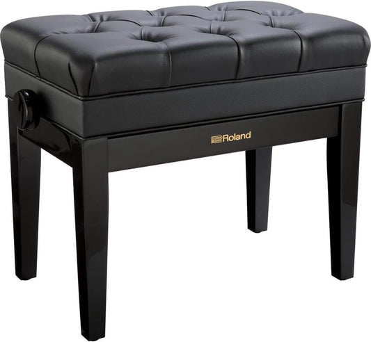 Roland RPB-500PE Adjustable Piano Bench - Polished Ebony