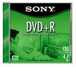 Sony 10DPR47R4 DVD+R Jewel 4.7GB 10 Pack