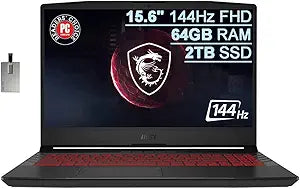 MSI Pulse GL66 Gaming Laptop 15.6" 144Hz i7 RTX 3070 64GB 2TB SSD