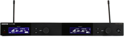 Shure SLXD4D=-H55 Dual Channel Digital Wireless Receiver