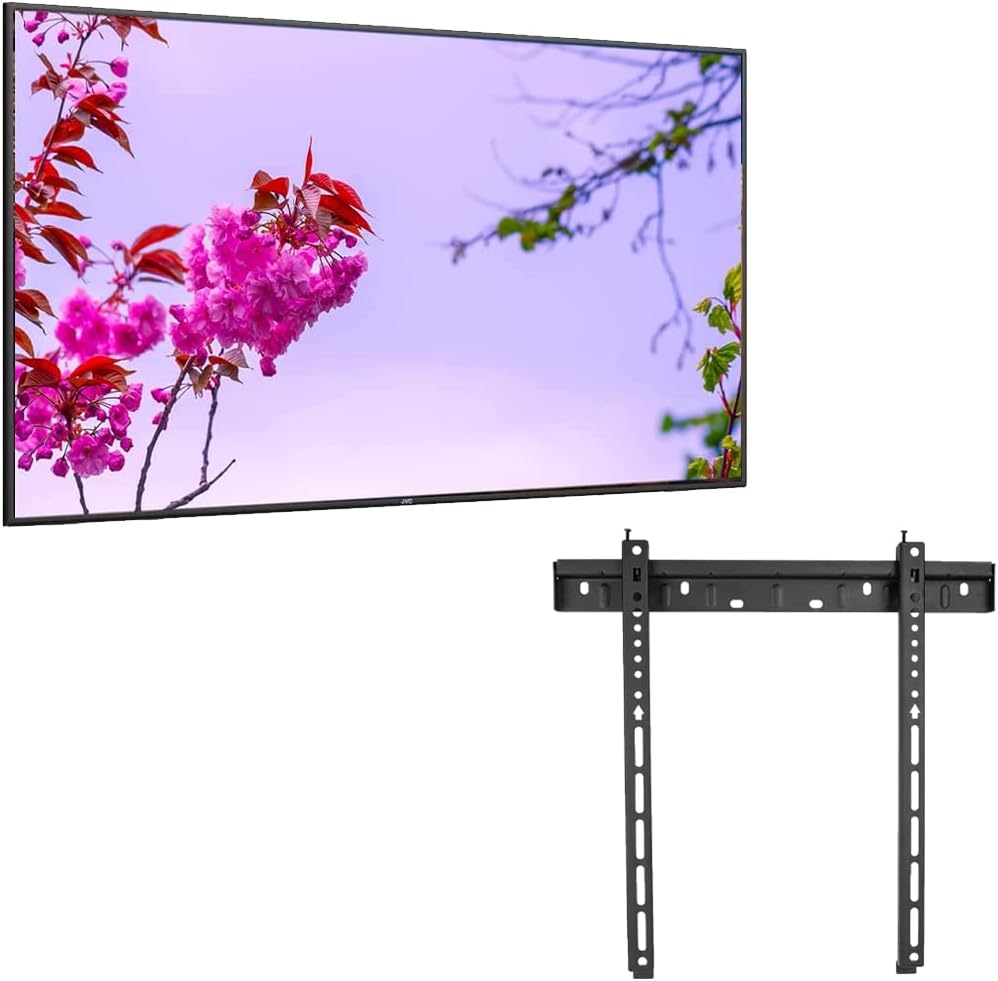JVC LT-50MAW500 50" 4K Ultra HD LED TV Wall Mount Renewed