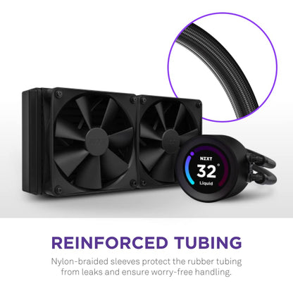 NZXT Kraken Elite 240 RL-KN24E-B1 AIO Liquid CPU Cooler