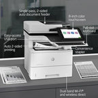 HP M528z LaserJet Enterprise Wireless Monochrome Printer