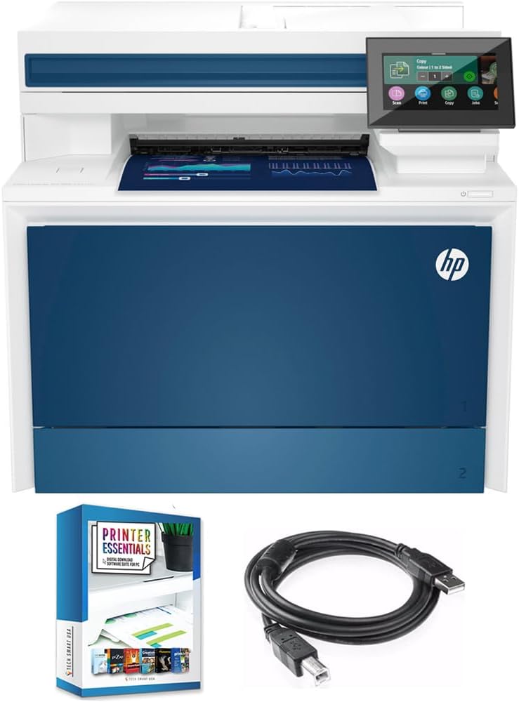 HP E1HPLJP4301FDW Color Laserjet Pro MFP 4301fdw Wireless Printer Bundle