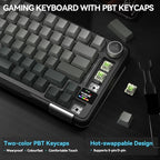 SOLAKAKA A75 PRO Wireless Mechanical Keyboard with LCD Screen