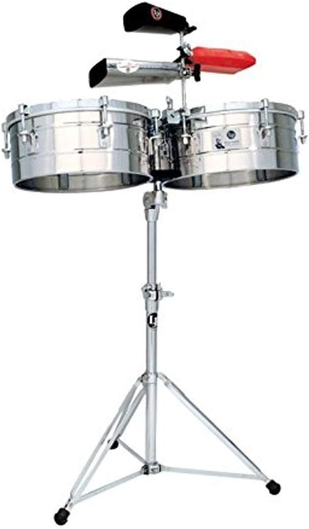 Latin Percussion LP257-S Tito Puente Timbales Steel — main product image