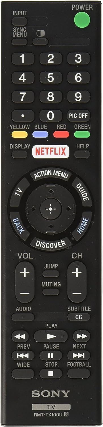 Sony RMT-TX100U Original LED Smart TV Remote Control