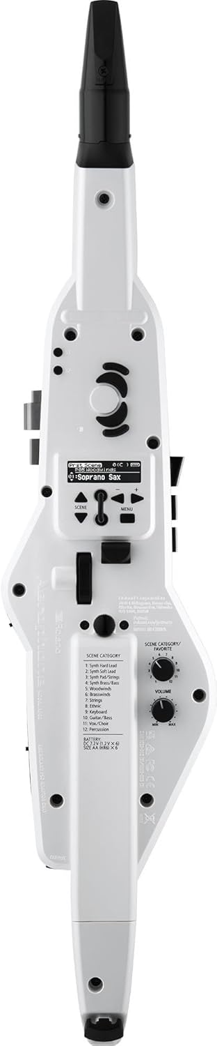 Roland AE-20W Aerophone Digital Saxophone - Pearl White