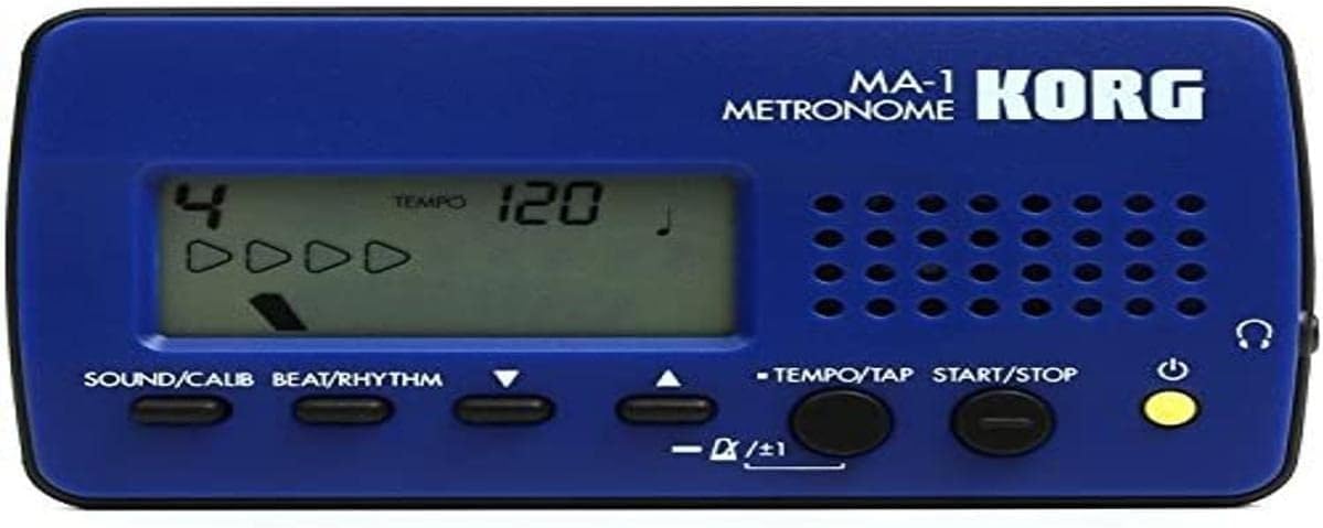 Korg MA1BL Visual Beat Counting Metronome - Blue