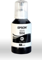 Epson T504120-AL EcoTank 504 Black Ink Bottle