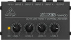 Behringer Micromix MX400 Ultra Low-Noise 4-Channel Line Mixer