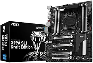 MSI FBA_X99A SLI KRAIT EDITION X99 LGA2011-3 Motherboard