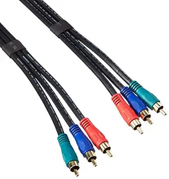 Monoprice 105352 1.5ft 3-RCA Component Video Cable — main product image