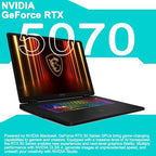 MSI Crosshair 18 HX AI 18-Inch RTX 5070 Gaming Laptop