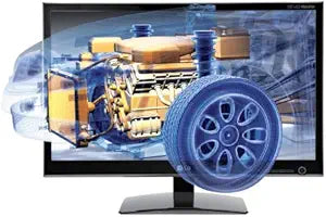 LG D2343PB-BN 23-Inch LCD Monitor Cinema 3D — main product image