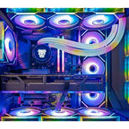 HYPER CYBER Quantum ARGB Prebuilt Gaming Desktop Computer