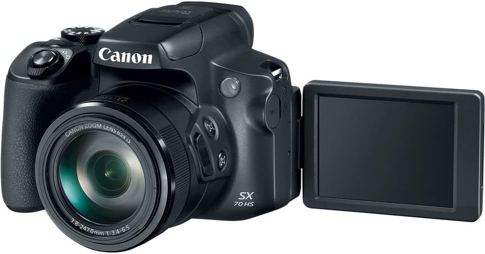 Canon SX70 HS Digital Camera Bundle (Renewed)