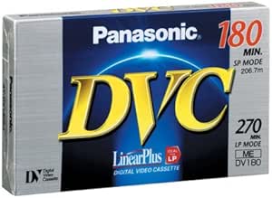 Panasonic DV-180EJ Full-Size Digital Videocassette 180min